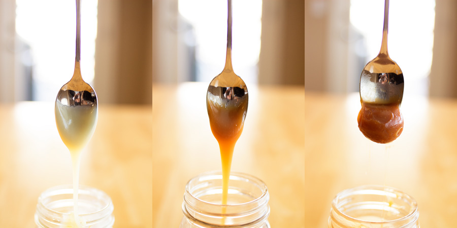 Homemade caramel sauce gets hard when you chill it. So is it possible to put homemade caramel sauce in your ice cream and freeze it and not have the caramel get as hard as a rock? This article reveals the surprising ingredient that can inhibit freezing so you can have your caramel and eat it, too!