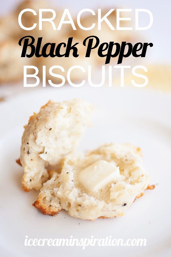 Cracked Black Pepper Biscuits, "They are so good, I could eat the whole batch in one sitting."
