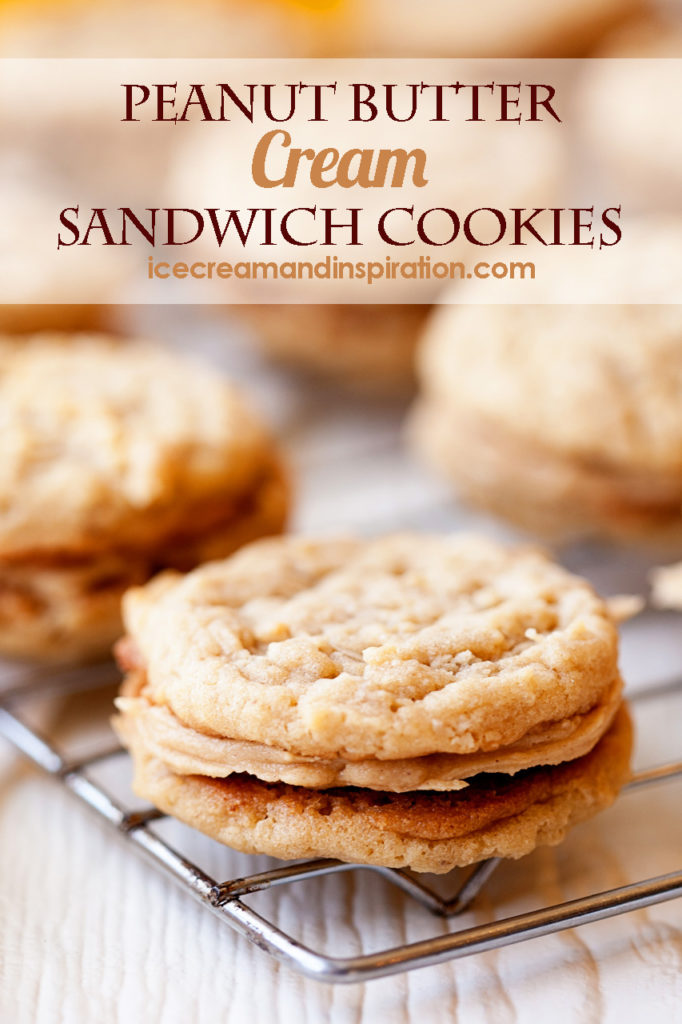 Soft peanut butter oatmeal cookies with a luscious peanut butter cream filling. Better than the Girl Scout cookies!