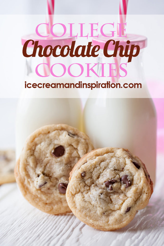 The PERFECT Chocolate Chip Cookie Recipe from my college days! This recipe makes a TON, and the cookies come out perfect, every time! Best chocolate chip cookie recipe ever!