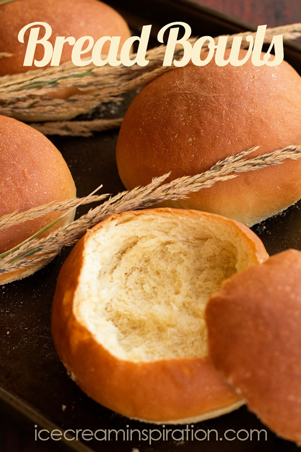 Easy and delicious, these bread bowls elevate your meal to something lovely and elegant. Perfect for any time of year!