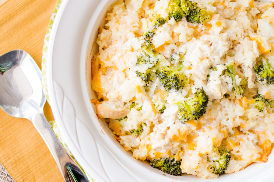 Classic Chicken Broccoli Casserole with a lemony twist! This will become a family favorite for sure! Try it tonight!