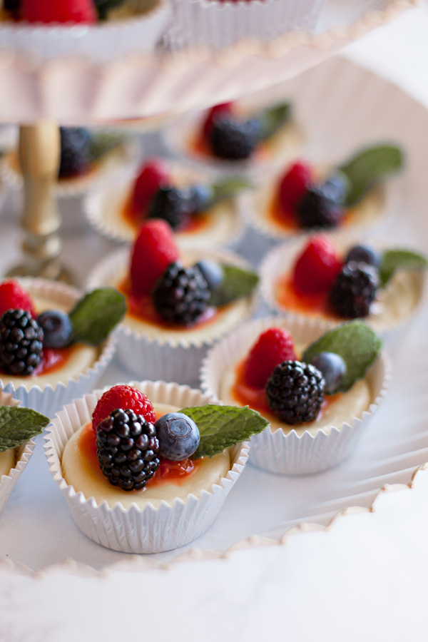 Quick and easy Mini Cheesecakes! Always an impressive dessert that gets rave reviews!