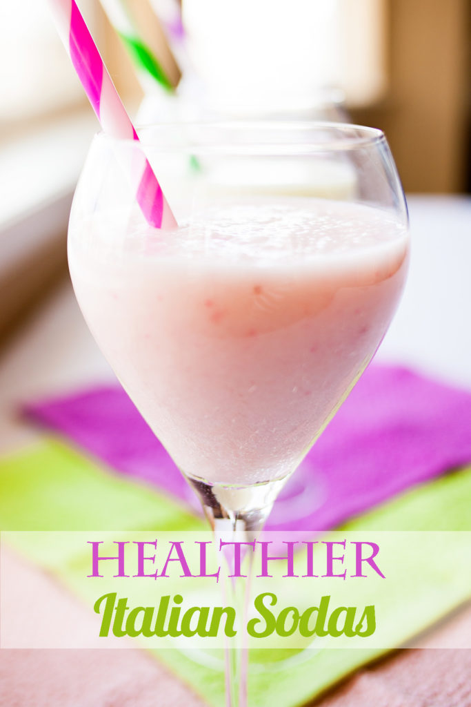 Healthier Italian Sodas by Ice Cream Inspiration. Make this simple, two-ingredient sparkling drink in 15 seconds flat!