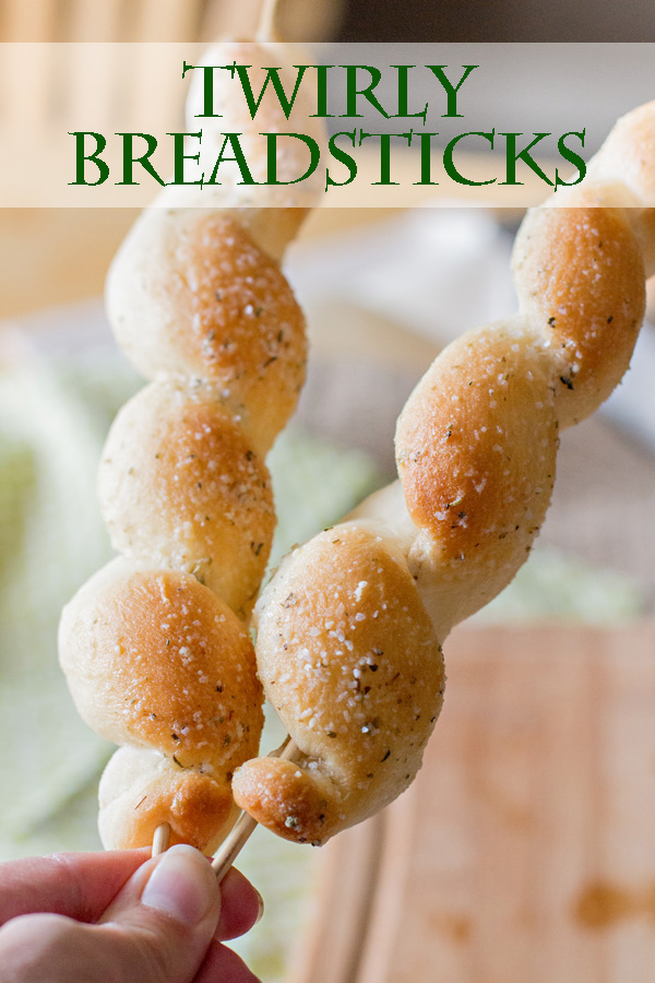 Step-by-step tutorial for making Twirly Breadsticks. Make these fun breadsticks today!