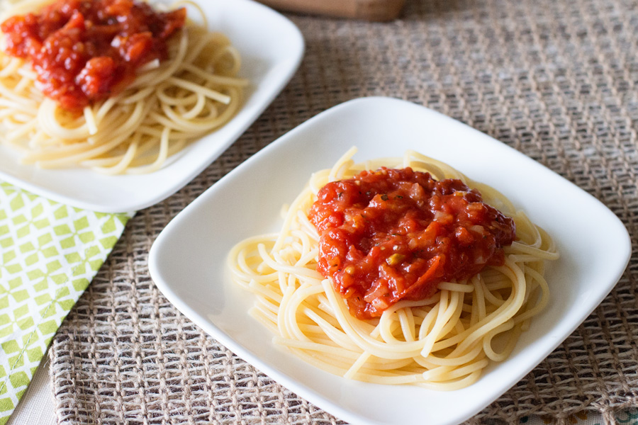 Perfect Pasta Sauce by Ice Cream Inspiration. Make some now!