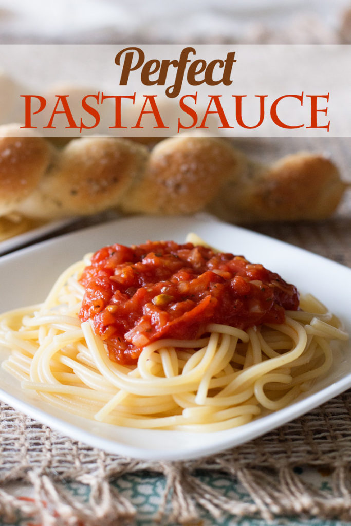 Perfect Pasta Sauce by Ice Cream Inspiration. You'll never buy the stuff in the bottles again!