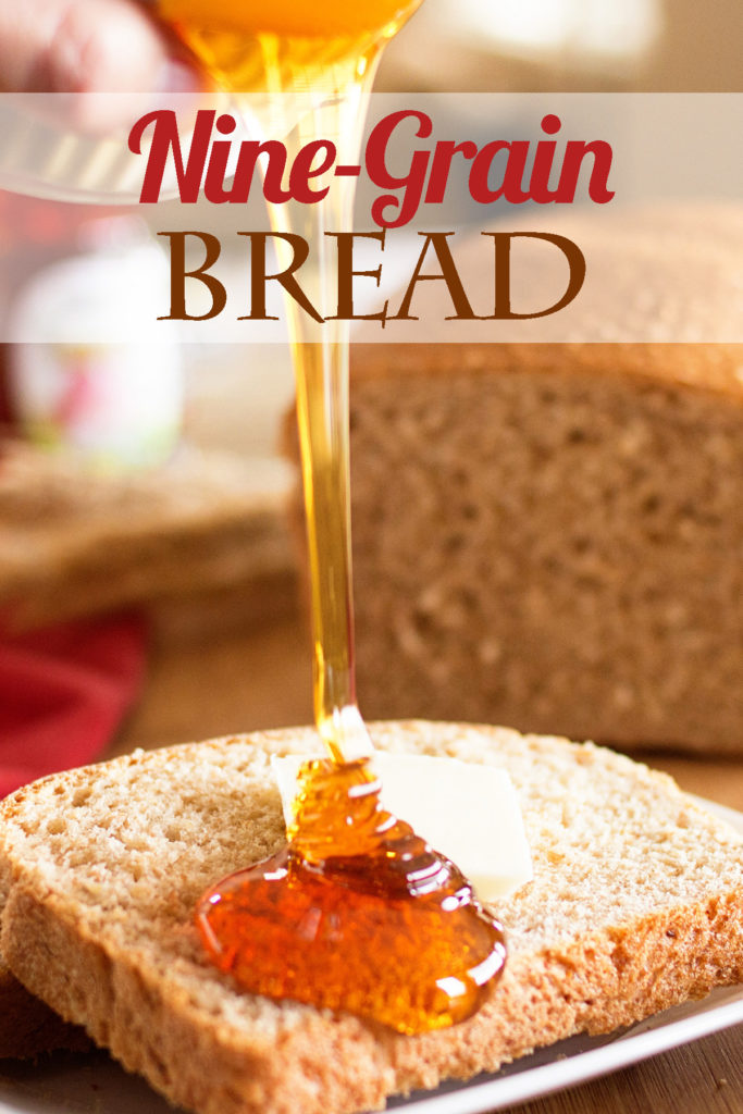 9-grain Bread by Ice Cream Inspiration. Fiber and flavor in one beautiful package!