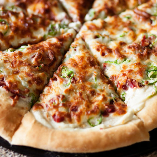 Jalapeno Popper Pizza - Beautiful Life and Home