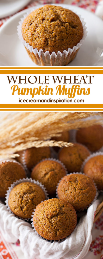 Whole Wheat Pumpkin Muffins - Beautiful Life and Home