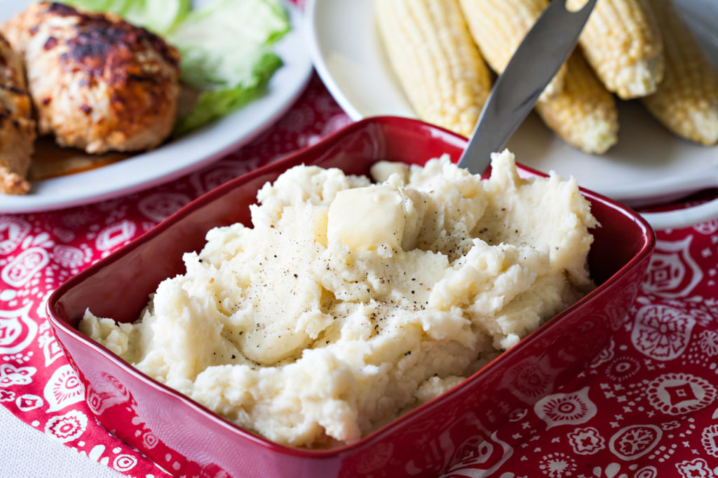 Garlic Mashed Potatoes from Cook's Country.