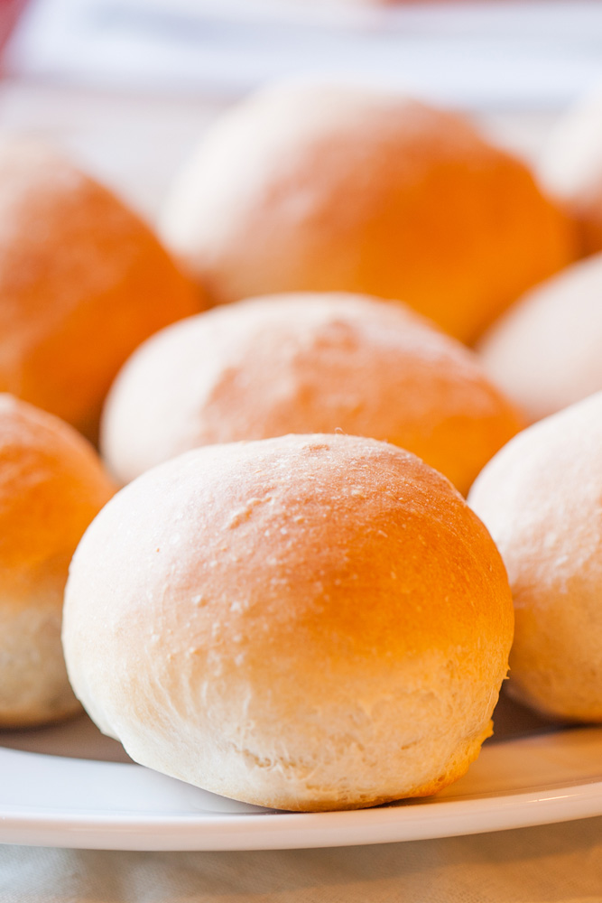Home made French Bread Rolls cannot be beat! So soft and fluffy, and made with only six ingredients!