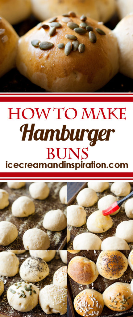 Learn how to make delicious home made hamburger buns! So much better than anything you can buy! Soft and fluffy, yet able to stand up to the juiciest burger!