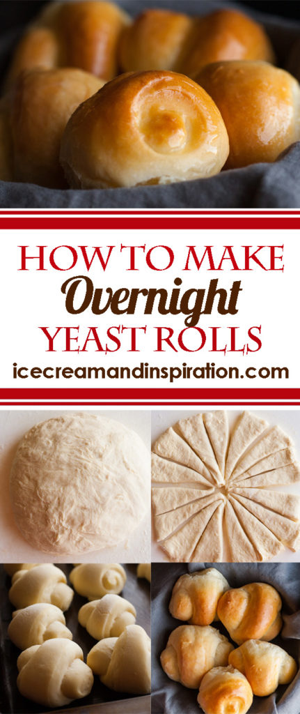 How to Make Overnight Yeast Rolls. Follow this step-by-step tutorial and recipe for overnight yeast rolls. Perfect when you want to save time baking on Thanksgiving!