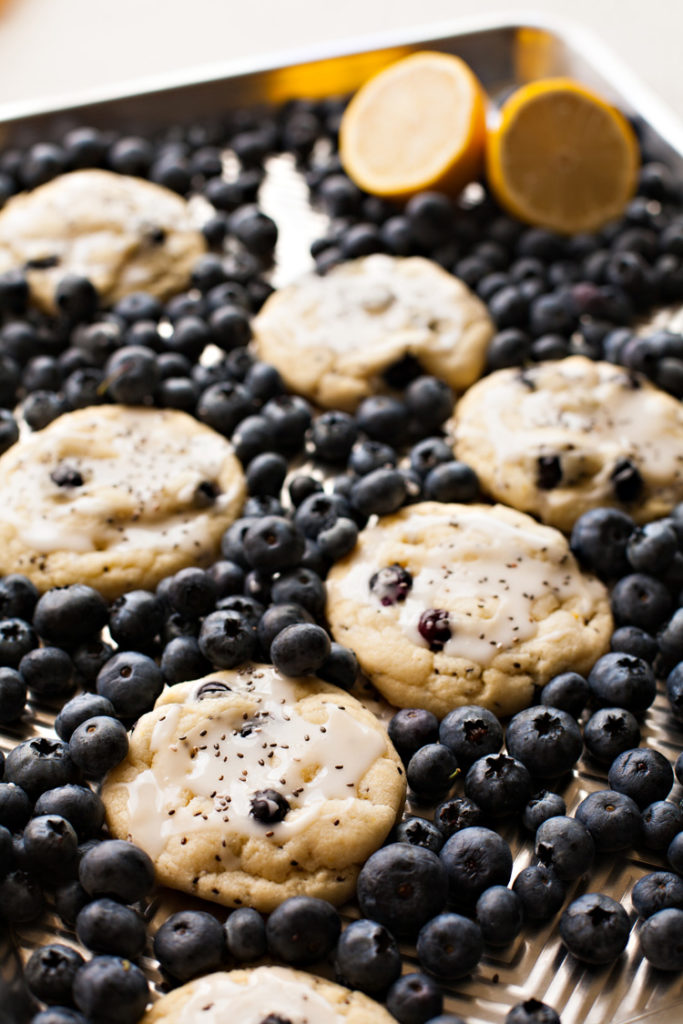 Lemon Blueberry Chia Cookies. Packed with super foods and super flavor!