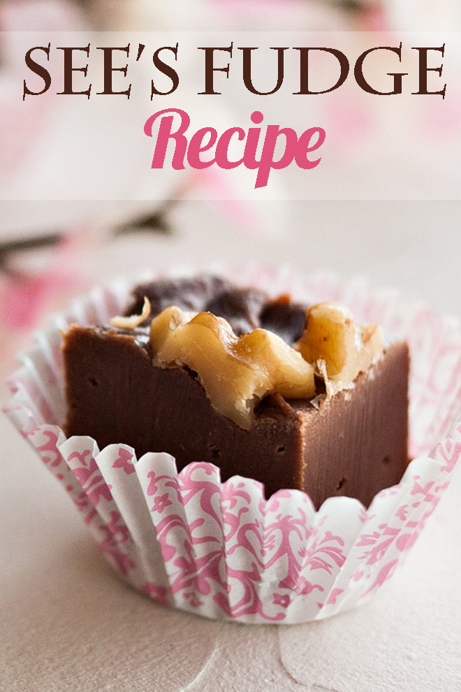 This traditional See's Fudge Recipe with step-by-step pictures is foolproof and the best fudge recipe around!