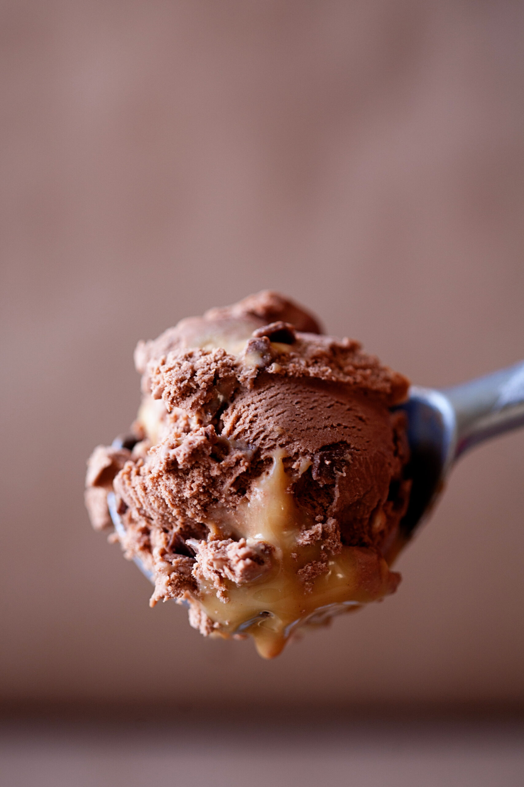 Chocolate Caramel Toffee Ice Cream in the Ice Cream Inspiration Cookbook