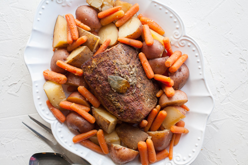 Oven pot roast recipe.