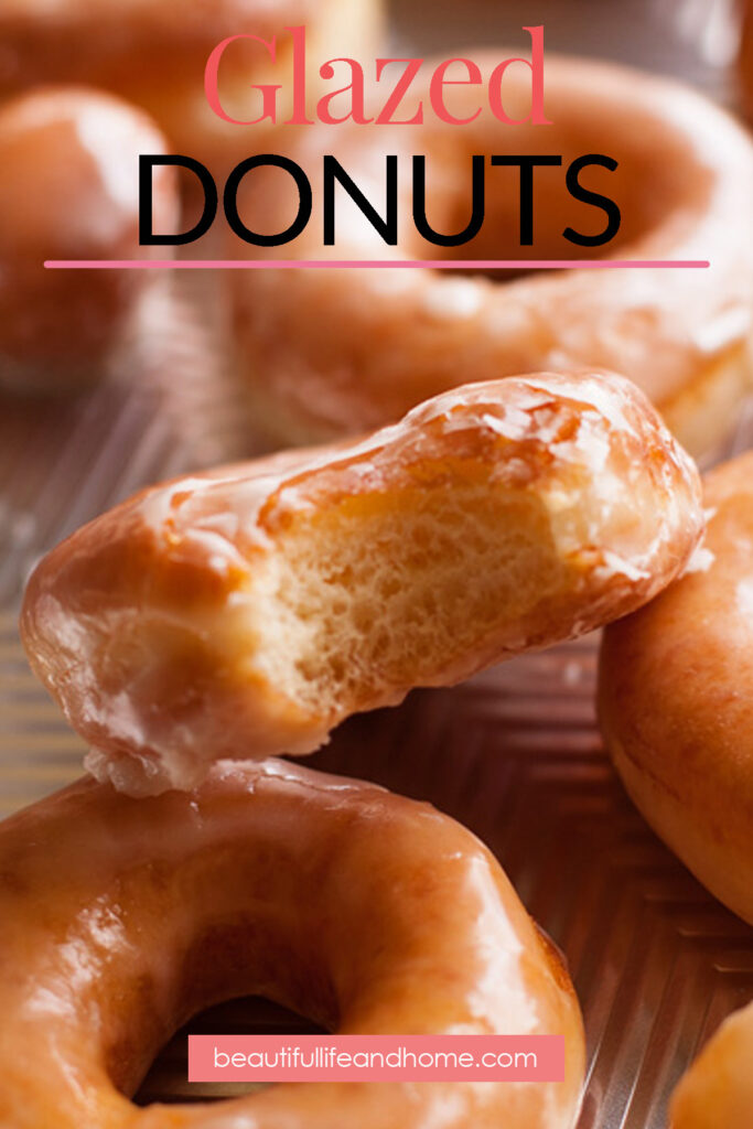 Love donuts from Krispy Kreme? Want to make them at home? Follow these wtep-by-step instructions with pictures for super soft Glazed Donuts from scratch! You'll love these homemade donuts with a secret method to keep them soft and fresh!