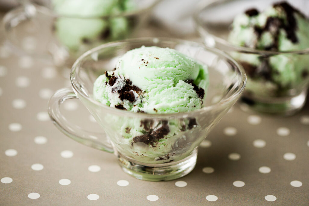 Mint Ice Cream in the Ice Cream Inspiration Cookbook